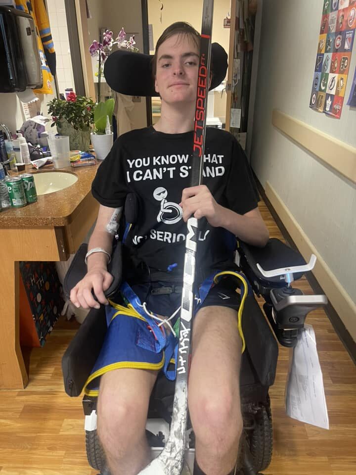 Jackson during spinal cord stimulator training